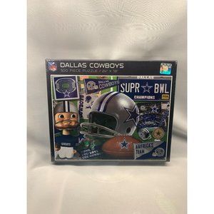 NIB Dallas Cowboy 500 piece Puzzle 24"by 18"